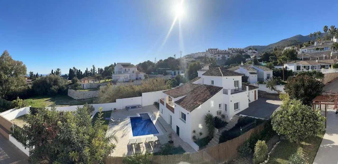 Luxury Villa Andalucia Seaview Private Pool Close To Centre Benalmádena Spanje